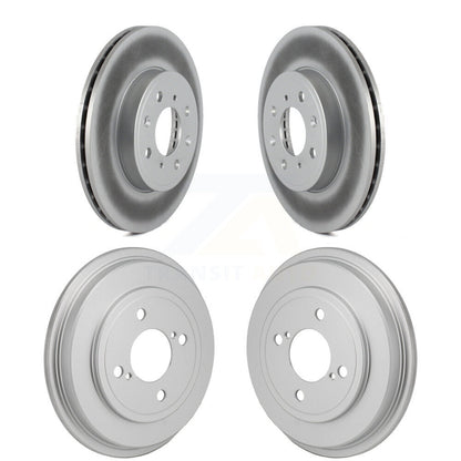 [Avant et Arrière] Ensemble disque de frein à disque et moyeu pour 2015-2020 Honda Fit KG-102034