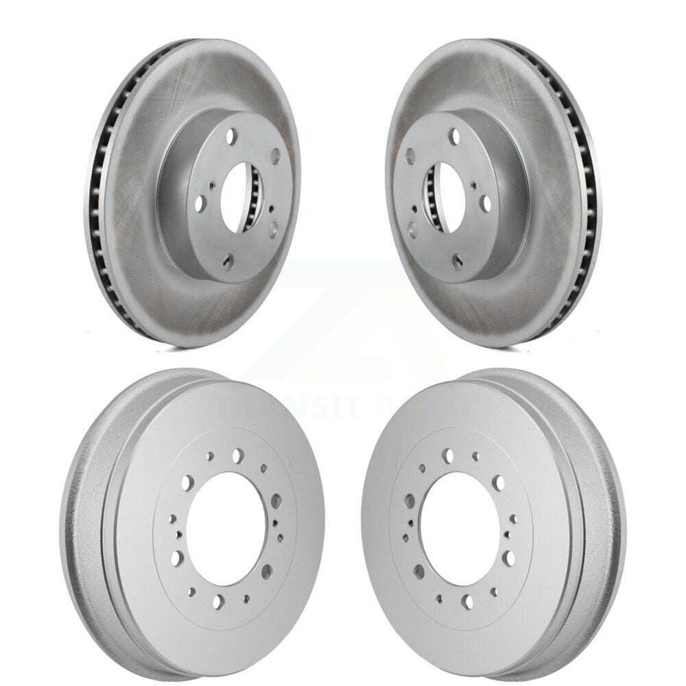 [Avant et Arrière] Ensemble disque de frein à disque et moyeu pour 2015 Toyota Tacoma 4WD With 5 Lug Wheels KG-102037