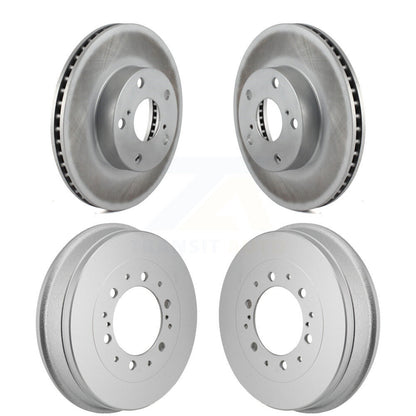 [Avant et Arrière] Ensemble disque de frein à disque et moyeu pour 2015 Toyota Tacoma 4WD With 5 Lug Wheels KG-102037