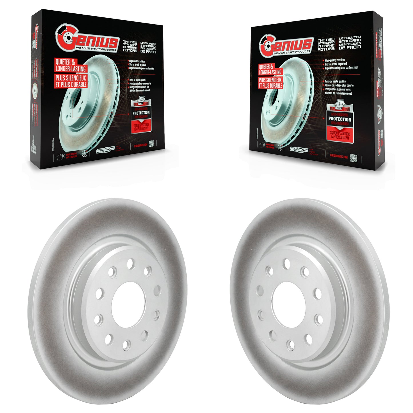 [Arrière] Disque de frein pour Jeep Grand Cherokee L With Solid KG-102057