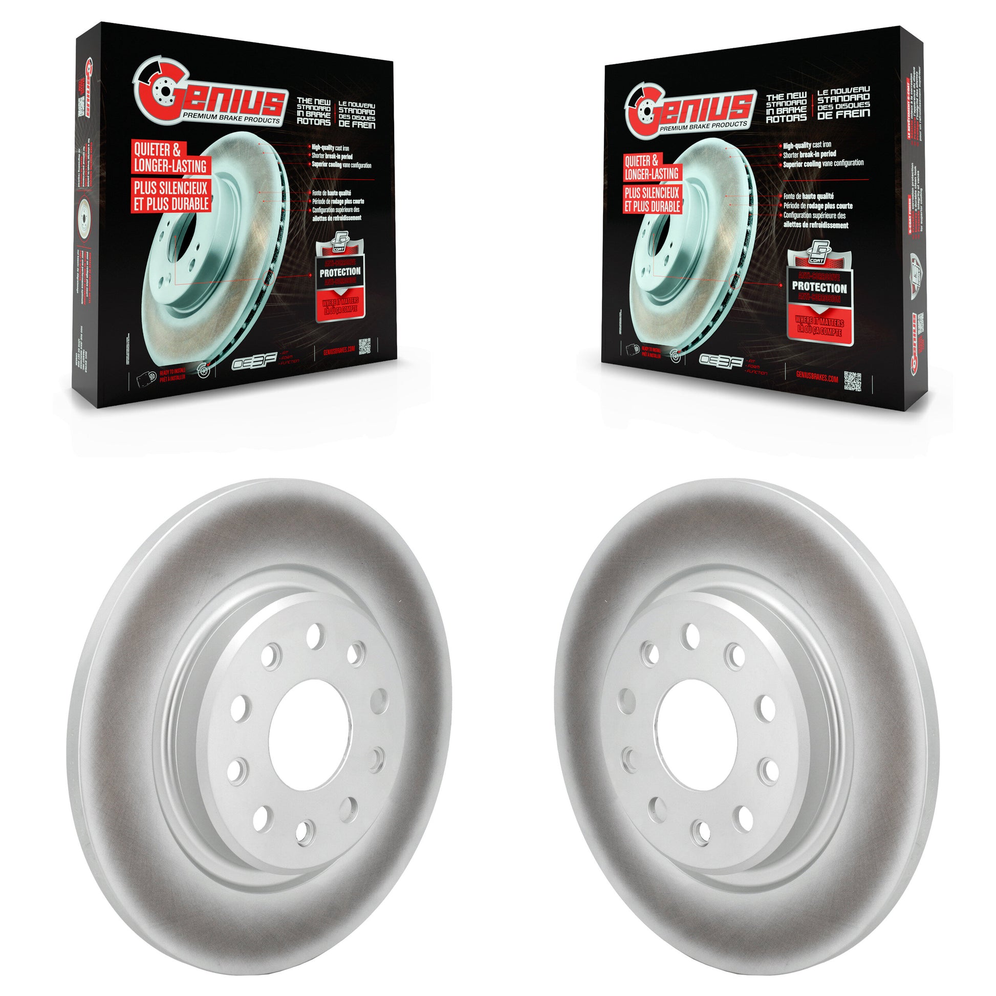 [Arrière] Disque de frein pour Jeep Grand Cherokee L With Solid KG-102057