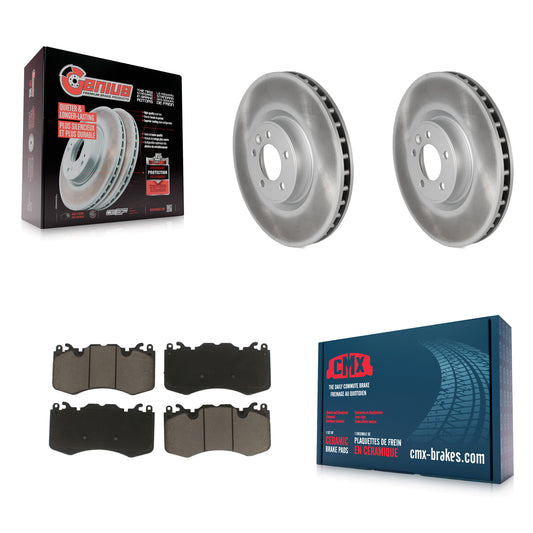 [Avant] Kit de disque (revêtu) et plaquette (céramique) de frein pour Land Rover Range Sport KGC-100019