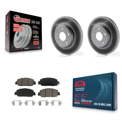 [Avant] Kit de disque (revêtu) et plaquette (céramique) de frein pour Honda Accord HR-V KGC-100030