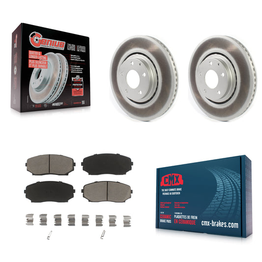 [Avant] Kit de disque (revêtu) et plaquette (céramique) de frein pour Mazda CX-5 CX-9 KGC-100058