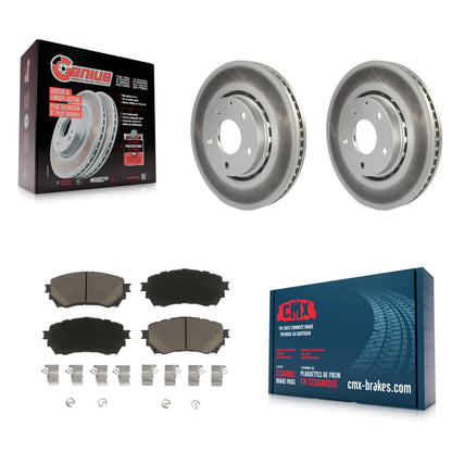 [Avant] Kit de disque (revêtu) et plaquette (céramique) de frein pour 2019-2021 Mazda 6 Naturally Aspirated KGC-100060