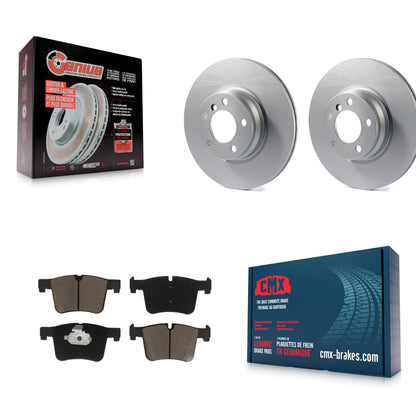 [Avant] Kit de disque (revêtu) et plaquette (céramique) de frein pour BMW 328i xDrive 428i Gran Coupe 228i 330e KGC-100083