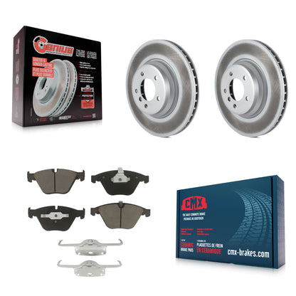 [Avant] Kit de disque (revêtu) et plaquette (céramique) de frein pour BMW 335i xDrive X1 335d 335xi 335is KGC-100089