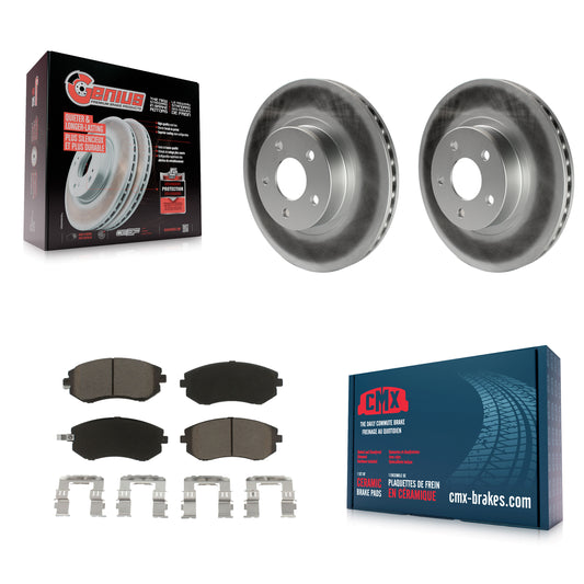 [Avant] Kit de disque (revêtu) et plaquette (céramique) de frein pour Subaru Impreza Legacy Saab 9-2X KGC-100134