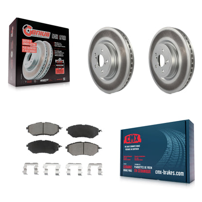 [Avant] Kit de disque (revêtu) et plaquette (céramique) de frein pour Subaru Forester Outback Legacy KGC-100139