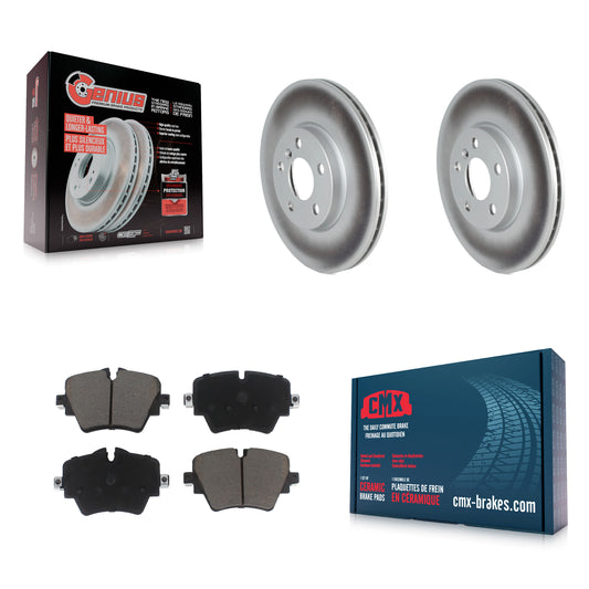 [Avant] Kit de disque (revêtu) et plaquette (céramique) de frein pour Mini Cooper Countryman Clubman KGC-100146
