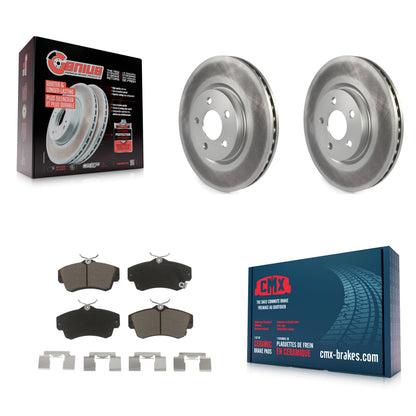 [Avant] Kit de disque (revêtu) et plaquette (céramique) de frein pour Chrysler PT Cruiser KGC-100186