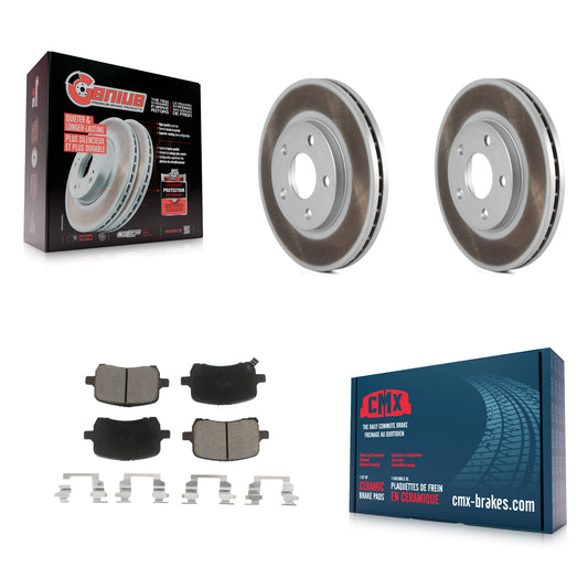 [Avant] Kit de disque (revêtu) et plaquette (céramique) de frein pour Chevrolet Malibu KGC-100190