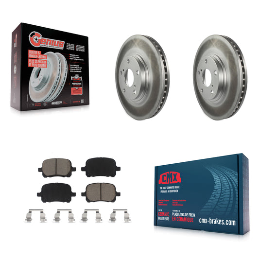 [Avant] Kit de disque (revêtu) et plaquette (céramique) de frein pour 1999-2001 Lexus RX300 KGC-100231