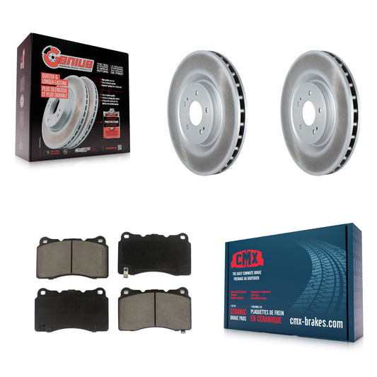 [Avant] Kit de disque (revêtu) et plaquette (céramique) de frein pour Mitsubishi Lancer KGC-100238