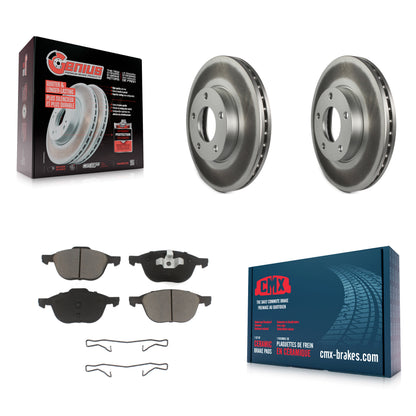 [Avant] Kit de disque (revêtu) et plaquette (céramique) de frein pour Mazda 3 Sport KGC-100277