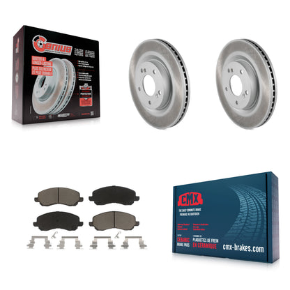 [Avant] Kit de disque (revêtu) et plaquette (céramique) de frein pour Mitsubishi Galant Eclipse KGC-100300