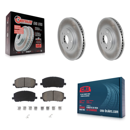 [Avant] Kit de disque (revêtu) et plaquette (céramique) de frein pour Toyota Highlander KGC-100304