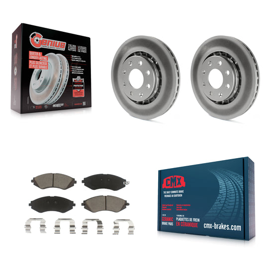 [Avant] Kit de disque (revêtu) et plaquette (céramique) de frein pour Chevrolet Aveo Spark Aveo5 EV Pontiac G3 Daewoo Lanos Suzuki Wave Wave5 Swift+ KGC-100397