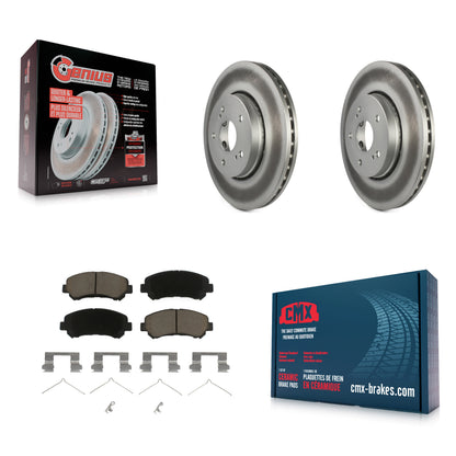 [Avant] Kit de disque (revêtu) et plaquette (céramique) de frein pour 2010-2013 Suzuki Kizashi KGC-100422