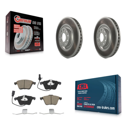 [Avant] Kit de disque (revêtu) et plaquette (céramique) de frein pour Audi A4 Quattro KGC-100431