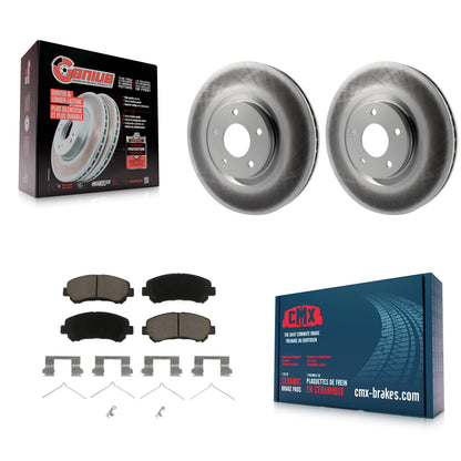 [Avant] Kit de disque (revêtu) et plaquette (céramique) de frein pour Nissan Sentra Juke KGC-100434