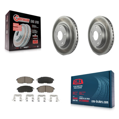 [Avant] Kit de disque (revêtu) et plaquette (céramique) de frein pour Nissan Sentra KGC-100441
