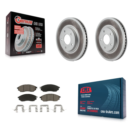[Avant] Kit de disque (revêtu) et plaquette (céramique) de frein pour INFINITI Q45 M45 KGC-100461
