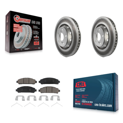 [Avant] Kit de disque (revêtu) et plaquette (céramique) de frein pour 2009-2016 Toyota Venza KGC-100483