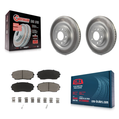 [Avant] Kit de disque (revêtu) et plaquette (céramique) de frein pour 2007-2015 Mazda CX-9 KGC-100493