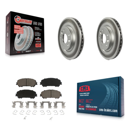 [Avant] Kit de disque (revêtu) et plaquette (céramique) de frein pour Nissan Rogue Sport Qashqai KGC-100500