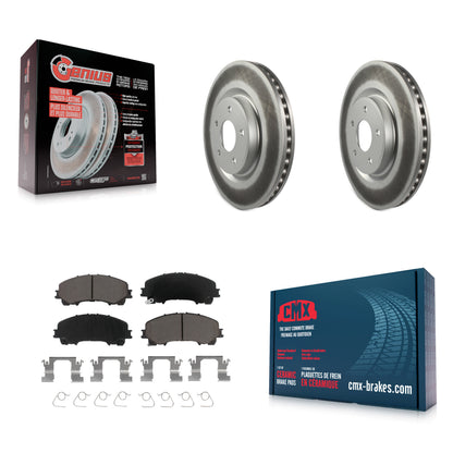 [Avant] Kit de disque (revêtu) et plaquette (céramique) de frein pour Nissan Rogue KGC-100501