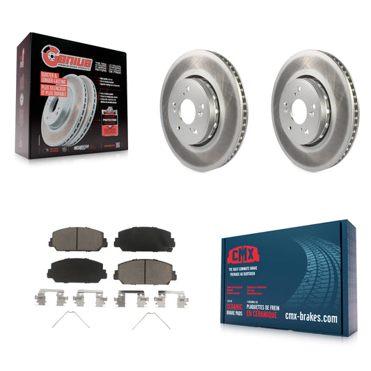 [Avant] Kit de disque (revêtu) et plaquette (céramique) de frein pour Acura RDX ILX KGC-100512