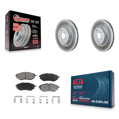 [Avant] Kit de disque (revêtu) et plaquette (céramique) de frein pour Subaru Outback Legacy WRX Tribeca B9 KGC-100515