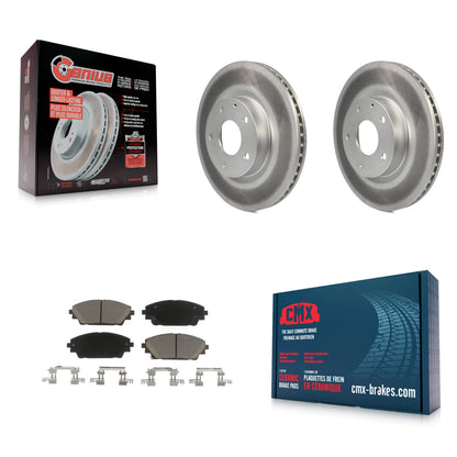 [Avant] Kit de disque (revêtu) et plaquette (céramique) de frein pour Mazda 3 CX-3 Sport KGC-100518