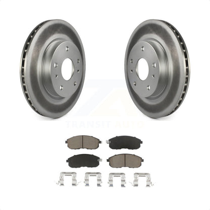 [Avant] Kit de disque (revêtu) et plaquette (céramique) de frein pour Suzuki SX4 Crossover KGC-100526 par Transit Auto