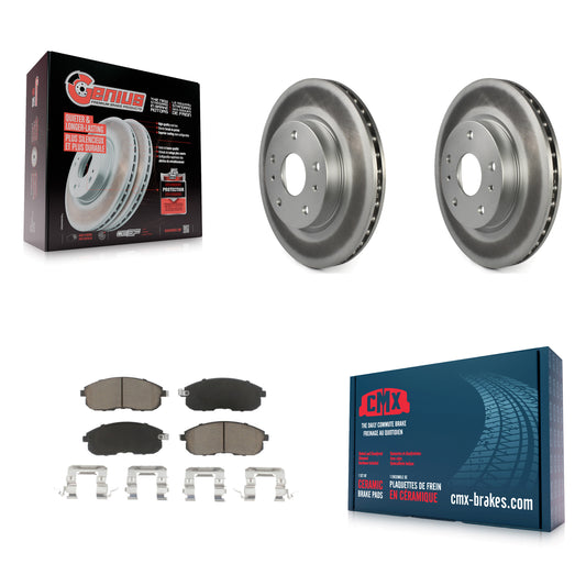 [Avant] Kit de disque (revêtu) et plaquette (céramique) de frein pour Suzuki SX4 Crossover KGC-100526