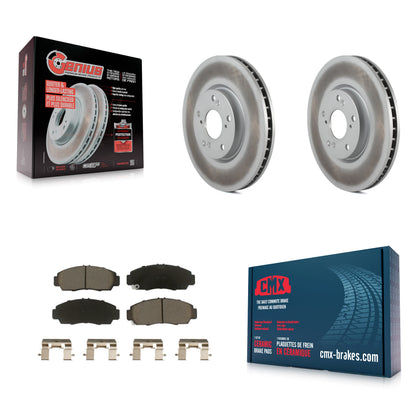 [Avant] Kit de disque (revêtu) et plaquette (céramique) de frein pour 2004-2005 Acura TL Automatic transmission KGC-100570