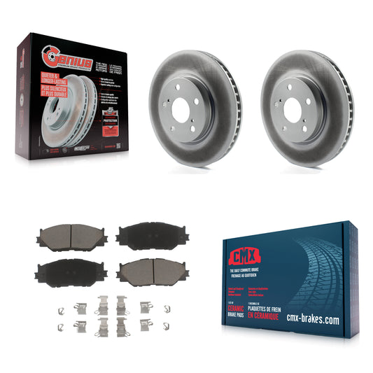 [Avant] Kit de disque (revêtu) et plaquette (céramique) de frein pour Lexus IS250 KGC-100575