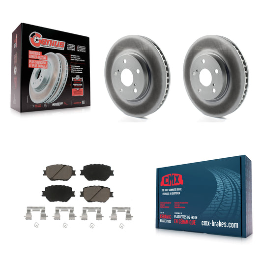 [Avant] Kit de disque (revêtu) et plaquette (céramique) de frein pour Lexus IS250 KGC-100576