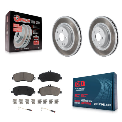 [Avant] Kit de disque (revêtu) et plaquette (céramique) de frein pour Mercedes-Benz GLK350 GLK250 KGC-100590