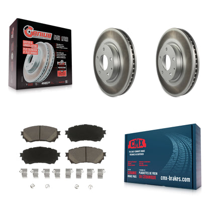 [Avant] Kit de disque (revêtu) et plaquette (céramique) de frein pour Mazda 6 KGC-100596