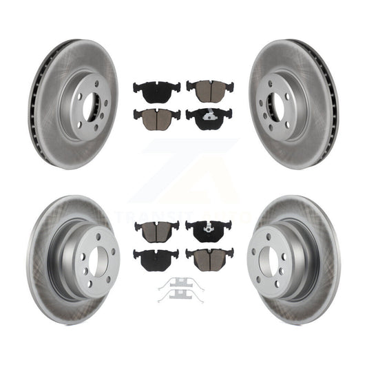 [Avant + Arrière] Kit de disque (revêtu) et plaquette (céramique) de frein pour BMW X5 KGC-100607