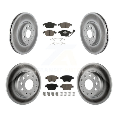 [Avant + Arrière] Kit de disque (revêtu) et plaquette (céramique) de frein pour Volkswagen Beetle GTI KGC-100616