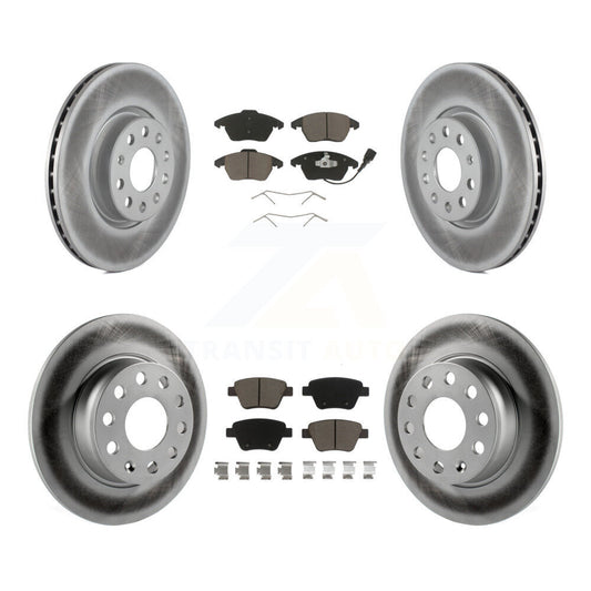 [Avant + Arrière] Kit de disque (revêtu) et plaquette (céramique) de frein pour Volkswagen Beetle GTI KGC-100616