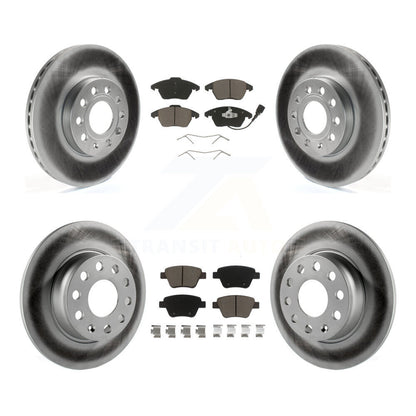 [Avant + Arrière] Kit de disque (revêtu) et plaquette (céramique) de frein pour Volkswagen Beetle KGC-100617
