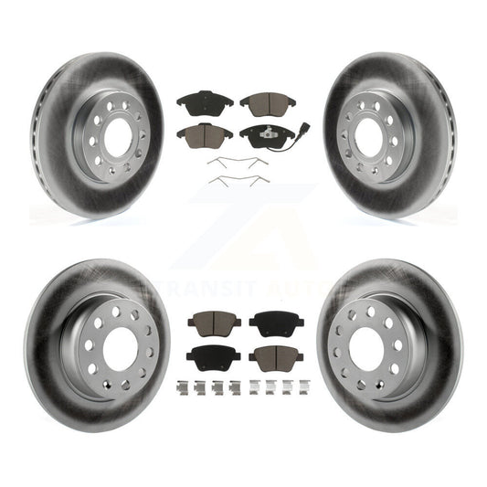 [Avant + Arrière] Kit de disque (revêtu) et plaquette (céramique) de frein pour Volkswagen Beetle KGC-100617