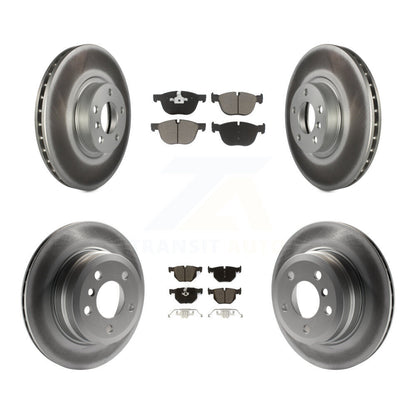 [Avant + Arrière] Kit de disque (revêtu) et plaquette (céramique) de frein pour BMW X5 X6 KGC-100622