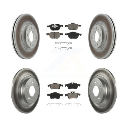 [Avant + Arrière] Kit de disque (revêtu) et plaquette (céramique) de frein pour Mazda 5 KGC-100658