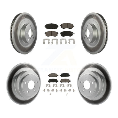 [Avant + Arrière] Kit de disque (revêtu) et plaquette (céramique) de frein pour Subaru Outback Legacy Baja KGC-100714