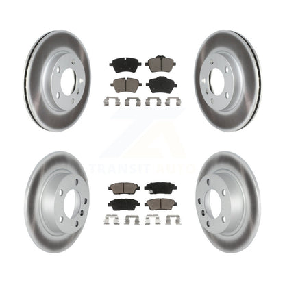 [Avant + Arrière] Kit de disque (revêtu) et plaquette (céramique) de frein pour Mini Cooper Countryman Paceman Base KGC-100765